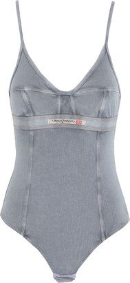 Lingerie Bodysuit Grey-AB