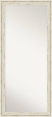 29 x 65 Regal Framed Full Length Floor/Leaner Mirror Birch Cream