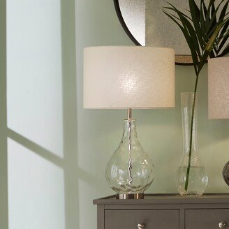 Pacific Lifestyle Charlotte Glass Table Lamp Clear