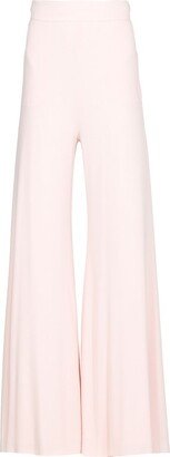 High-Waisted Flared Pants-AA