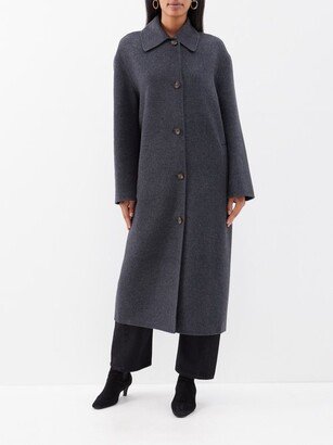 Double-faced Wool Car Coat