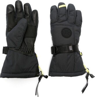 Logo-Patch Adjustable Gloves