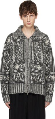 Gray Geoff Cardigan