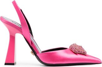 La Medusa 105mm slingback pumps