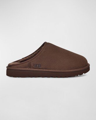 Men's Classic Slip-On Suede Slippers