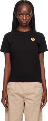 Black Gold Heart T-Shirt