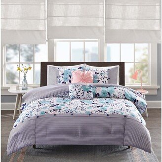 Tiffany Blue 5-piece Comforter Set