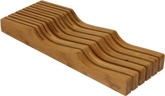 Oceanstar Oceanstar In-Drawer Bamboo Knife Organizer KB1354