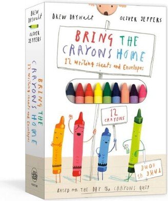 Barnes & Noble Bring the Crayons Home- A Box of Crayons, Letter-Writing Paper, and Envelopes by Drew Daywalt