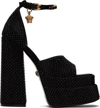 Black Medusa Aevitas Platform Sandals