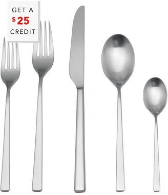 20Pc Flatware Set With $25 Credit
