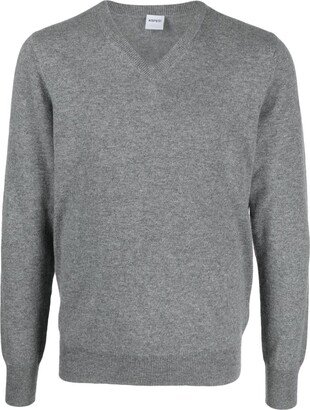 V-neck cashmere jumper-BI