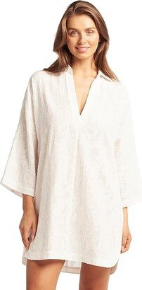 Coast Tunic Cover-Up (White) Women's Swimwear