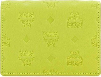 Logo Detailed Foldover Top Wallet-AA