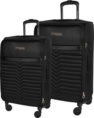 Set of Two Shauna Softshell Spinner Suitcase