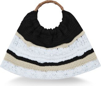 Peraluna Joi Bag Knitwear Bag / Black Ecru