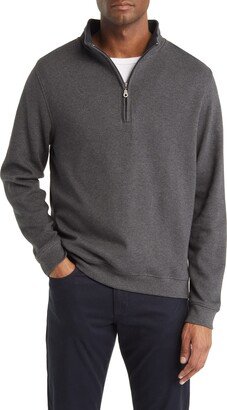 Scott Barber Quarter-Zip Cotton Pullover