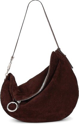 Large Knight Hobo Bag in Brown