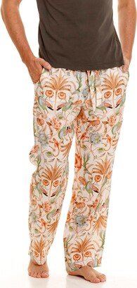 Drew Peach Jungle Linen Pajama Pants