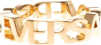 Logo Letter Shiny Ring