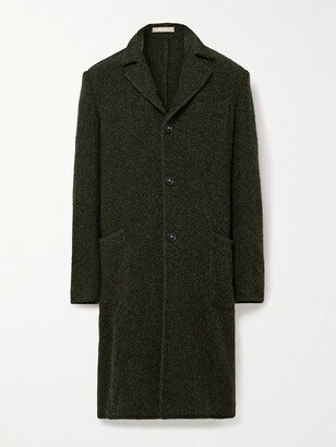 Pontiac Herringbone Virgin Wool Coat
