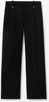 Wool Tailored Trousers Size: 34