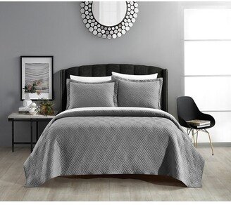 Marling Grey Quilt Set