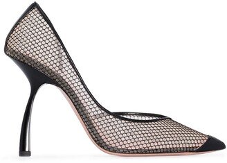 Ursula 100mm mesh pumps