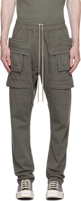 Gray Creatch Cargo Pants