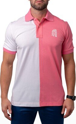 Men's Mozart Luxe Colorblock Polo Shirt