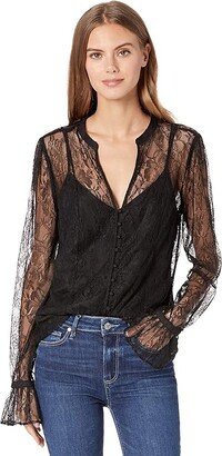 Saldana Blouse (Black) Women's Clothing