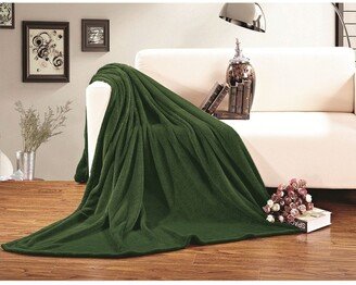 Luxury Plush Fleece Blanket, Full/Queen