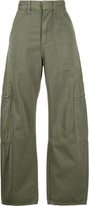 Marcelle cotton cargo trousers