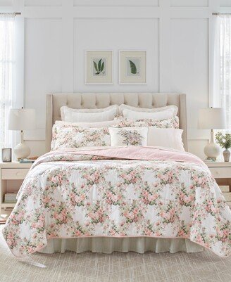 Joyce Cotton Reversible 3 Piece Quilt Set, King