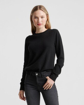 The Classic $50 Cashmere Crew by Black | 100% Grade A Mongolian Cashmere - Size XS