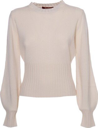 Crewneck Long-Sleeved Jumper-AL