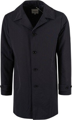 Single-Breasted Tailored Coat-AL