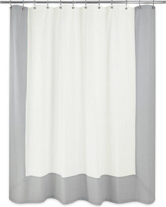 Palmer Shower Curtain Gray/White - Allure Home Creations