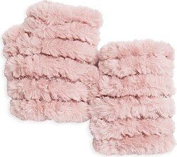 Mandy Faux Fur Fingerless Mittens