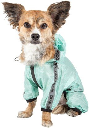 'Torrential Shield' Waterproof and Adjustable Full Body Dog Raincoat