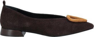 Ballet Flats Dark Brown