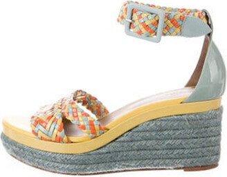 Ines Patent Leather Espadrilles