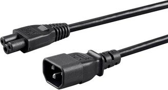 Monoprice Power Cord - 6 Feet - Black | IEC 60320 C14 to IEC 60320 C5, 18AWG, 10A, 3-Prong