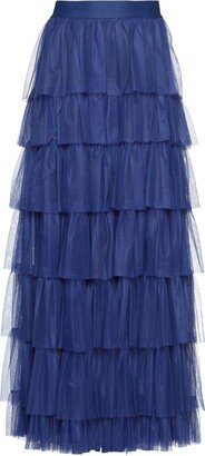 Long Skirt Bright Blue