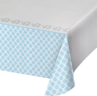 Creative Converting 3ct Little Peanut Boy Elephant Plastic Tablecloths