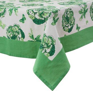 Park Designs Patricia Heaton Home Green Florals And Flitters Tablecloth 54 X 54