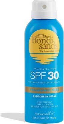 Bondi Sands Sunscreen Aerosol Fragrance Free Mist Spray - SPF 30 - 5.64oz