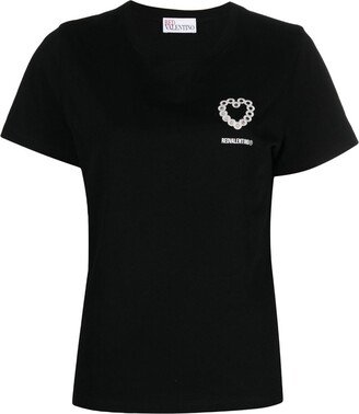 logo-print short-sleeved T-shirt-AA