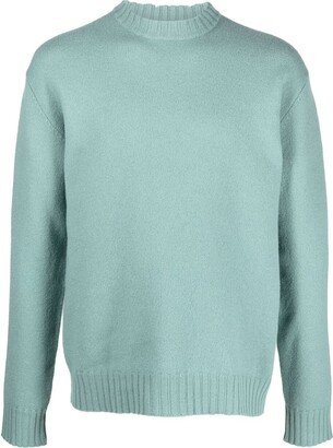 Mock-Neck Wool Jumper-AB