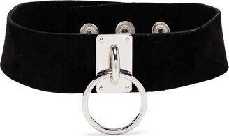 Jacob suede choker necklace